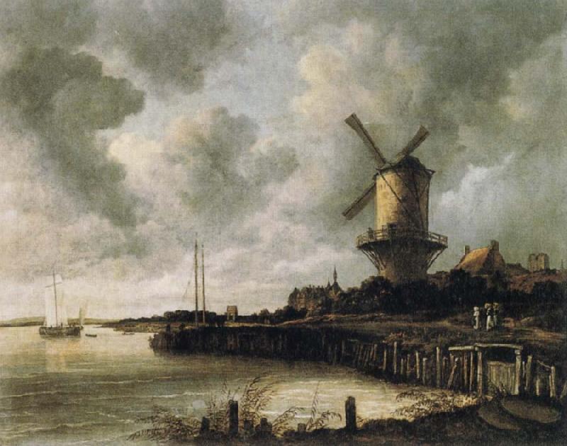 Jacob van Ruisdael The Windmill at Wijk bij Duurstede